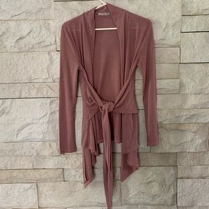 Cardigan Wrap lightweight sweater